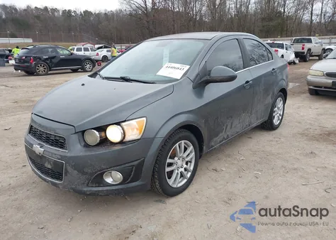 2013 Chevrolet Sonic Lt Auto z USA, uszkodzony, nr VIN 1G1JC5SH7D4126598